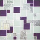Мозаика стеклянная SF-12422 KERAMISSIMO